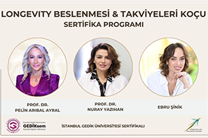 Longevity Beslenmesi ve Takviyeleri Koçu Sertifika Programı
