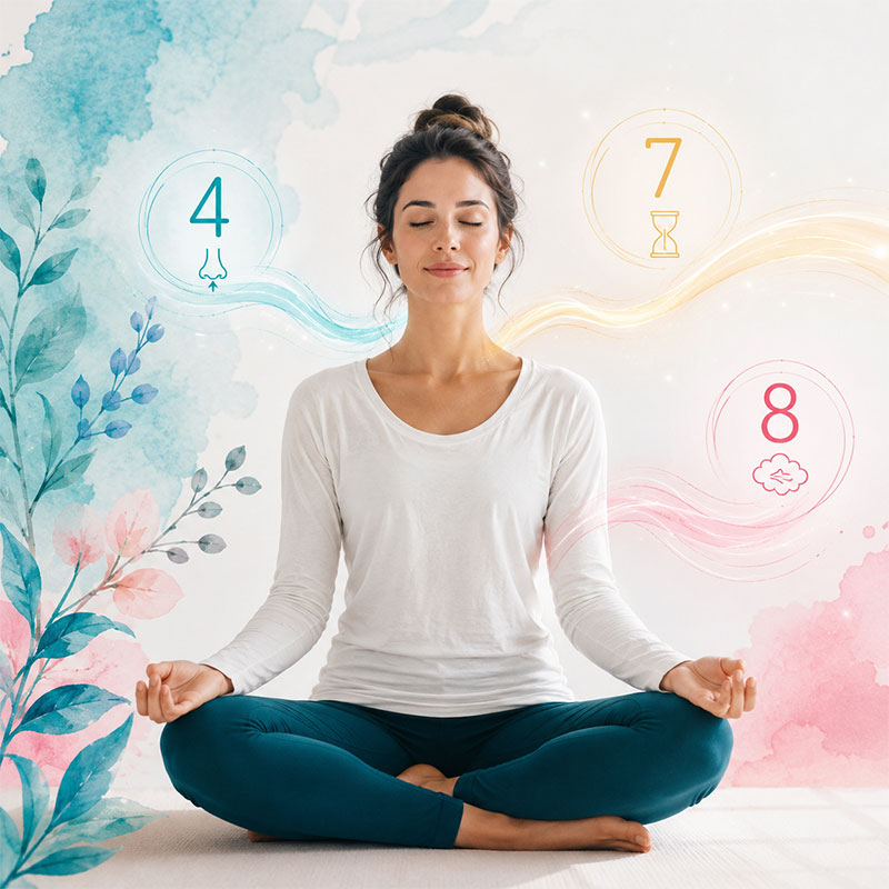 Stres Yönetimi ve Uykusuzluk İçin 4–7–8 Nefes Tekniği