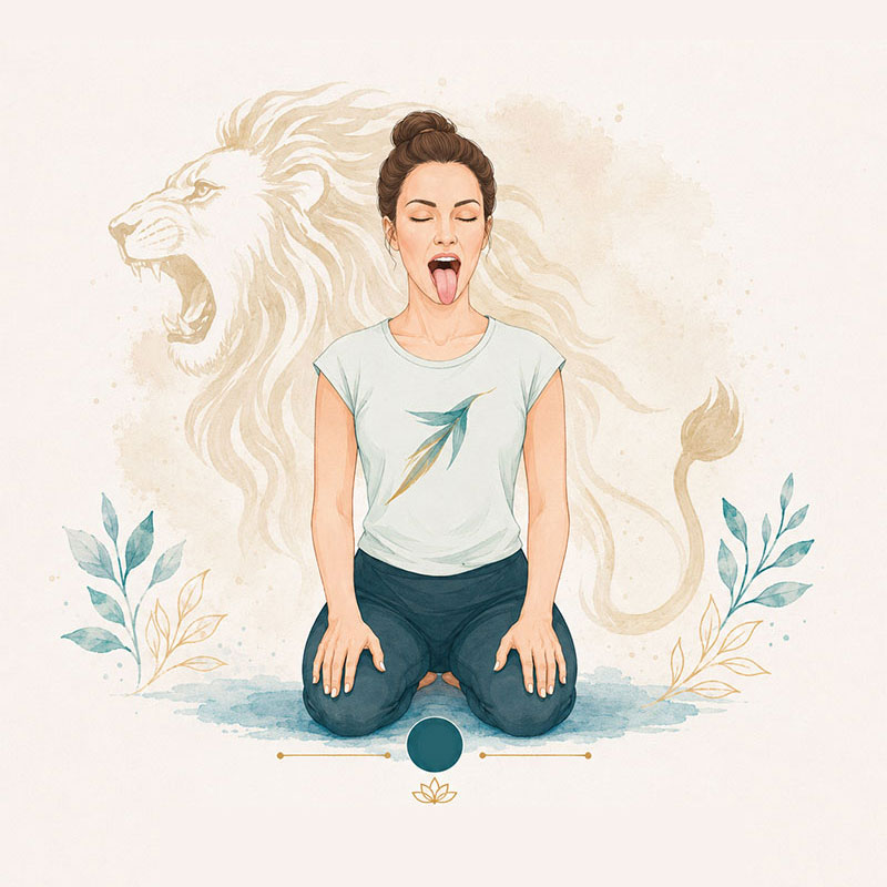 Botoks Etkili Pranayama Nefes Egzersizi: Aslan Nefesi