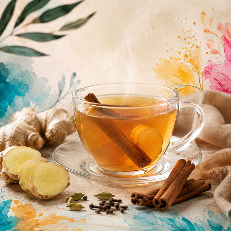Ayurvedik Zencefil Çayı Tarifi