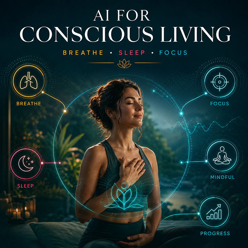 Artificial intelligence supporting healthier and more conscious living
