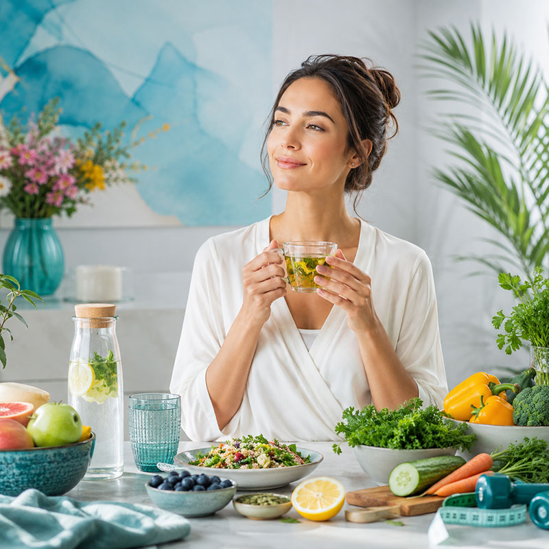 A healthy and balanced approach to detox and sustainable weight management