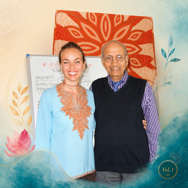 Ebru Şinik with Dr. Vasant Lad during an Ayurveda training programme – Ayurveda Interview Vol. 1