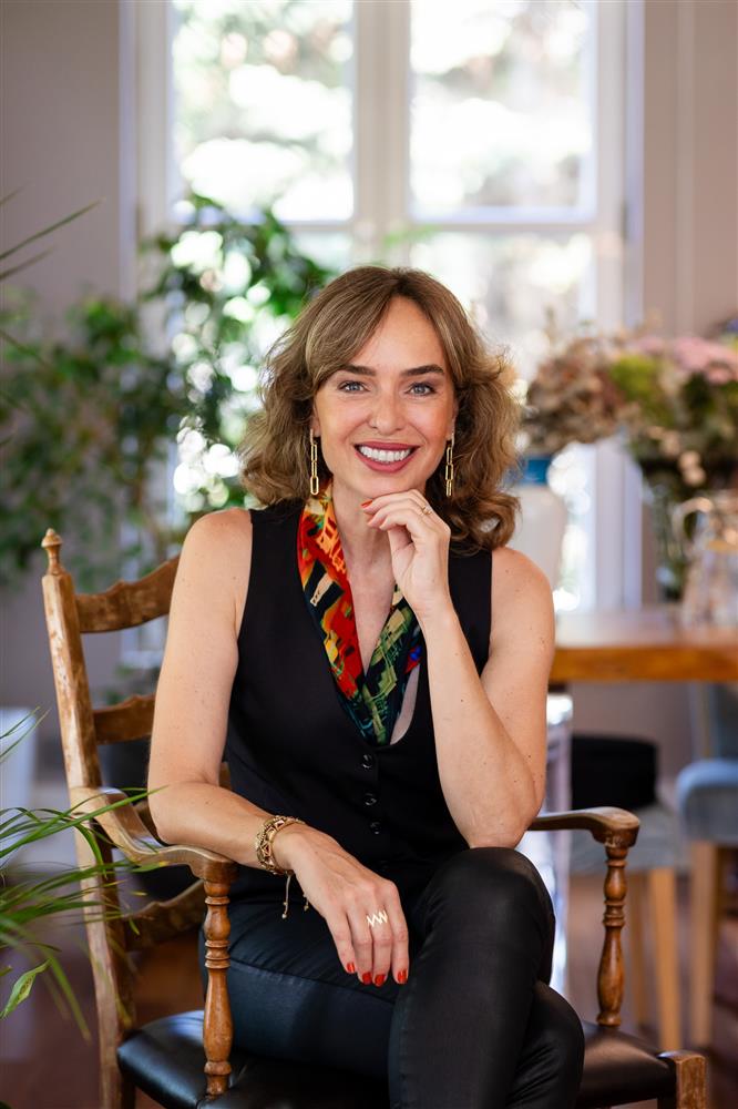 Ebru Şinik discussing the future of the wellbeing and wellness sector