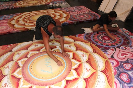Paul Heussenstamm artwork reflecting meditation, creativity and spiritual practice