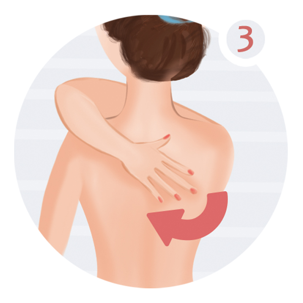 Ayurvedik göğüs ve sırt masajı